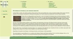 Desktop Screenshot of klinik-silima.eu