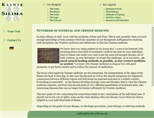 Tablet Screenshot of klinik-silima.eu